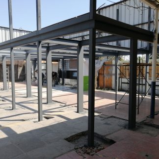 Estructura base, para losa colaborante.